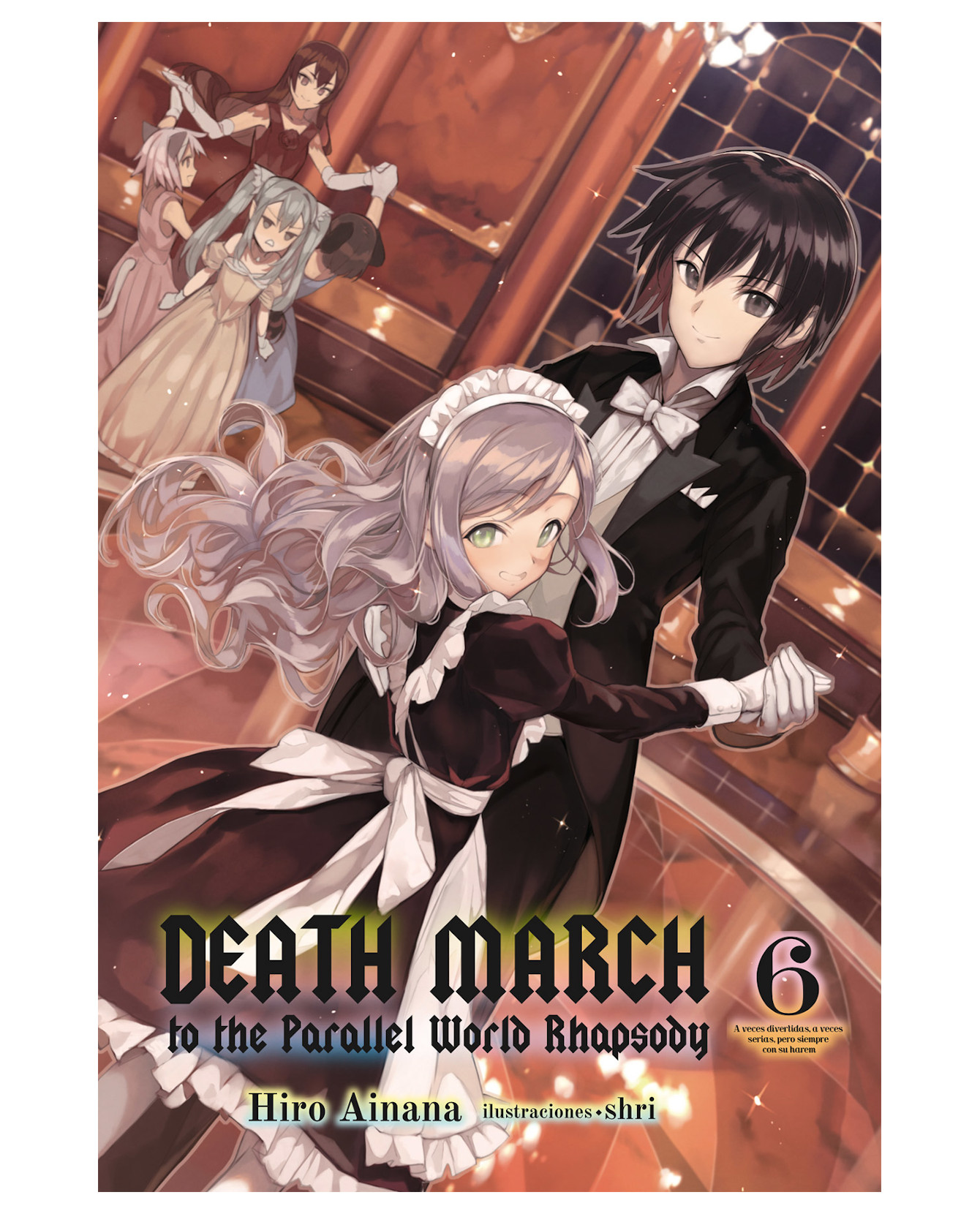 Foto 2 pulgar | Libro Death March To The Parallel World Rhapsody Novela Ligera 6- Kamite - Hiro Ainana
