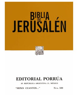 Foto 1 | Libro Biblia De Jerusalén- Editorial Porrúa - Sin Autor