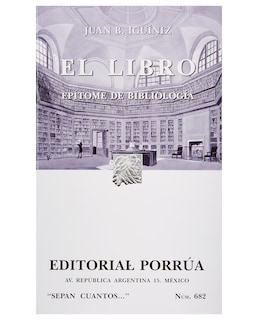 Foto 1 | El Libro: Epítome De Bibliología- Editorial Porrúa - Iguíniz, Juan Bautista
