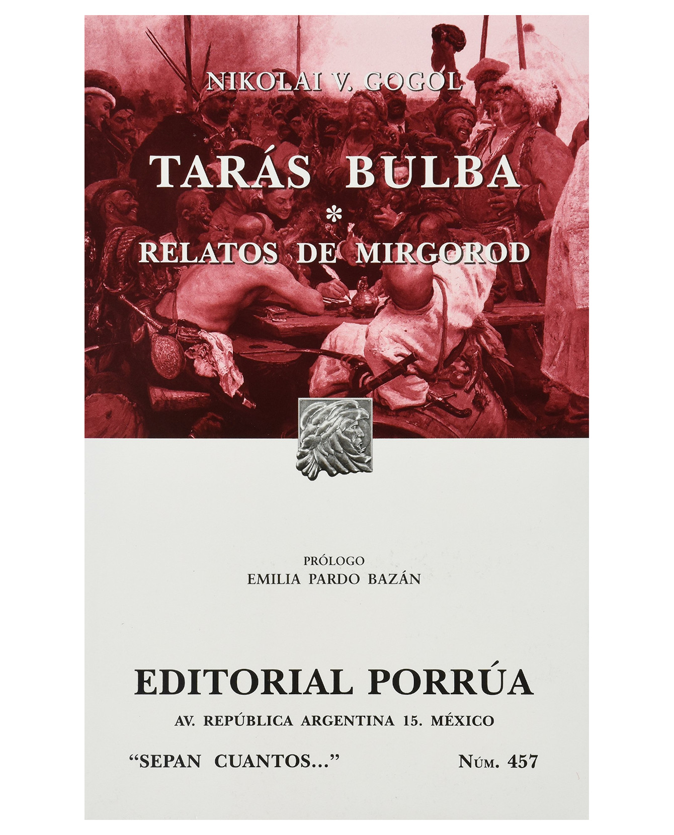 Libro Tarás Bulba · Relatos De Mirgorod- Editorial Porrúa - Gogol, Nikolai Vasilievich