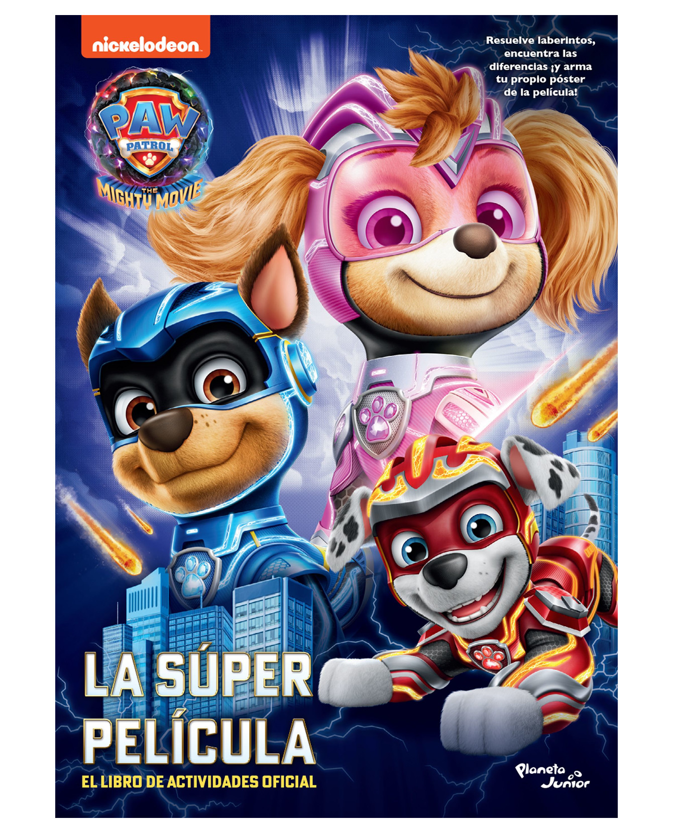 Foto 2 pulgar | Paw Patrol. La Súper Película. Libro De Actividades- Planeta Infantil - Nickelodeon