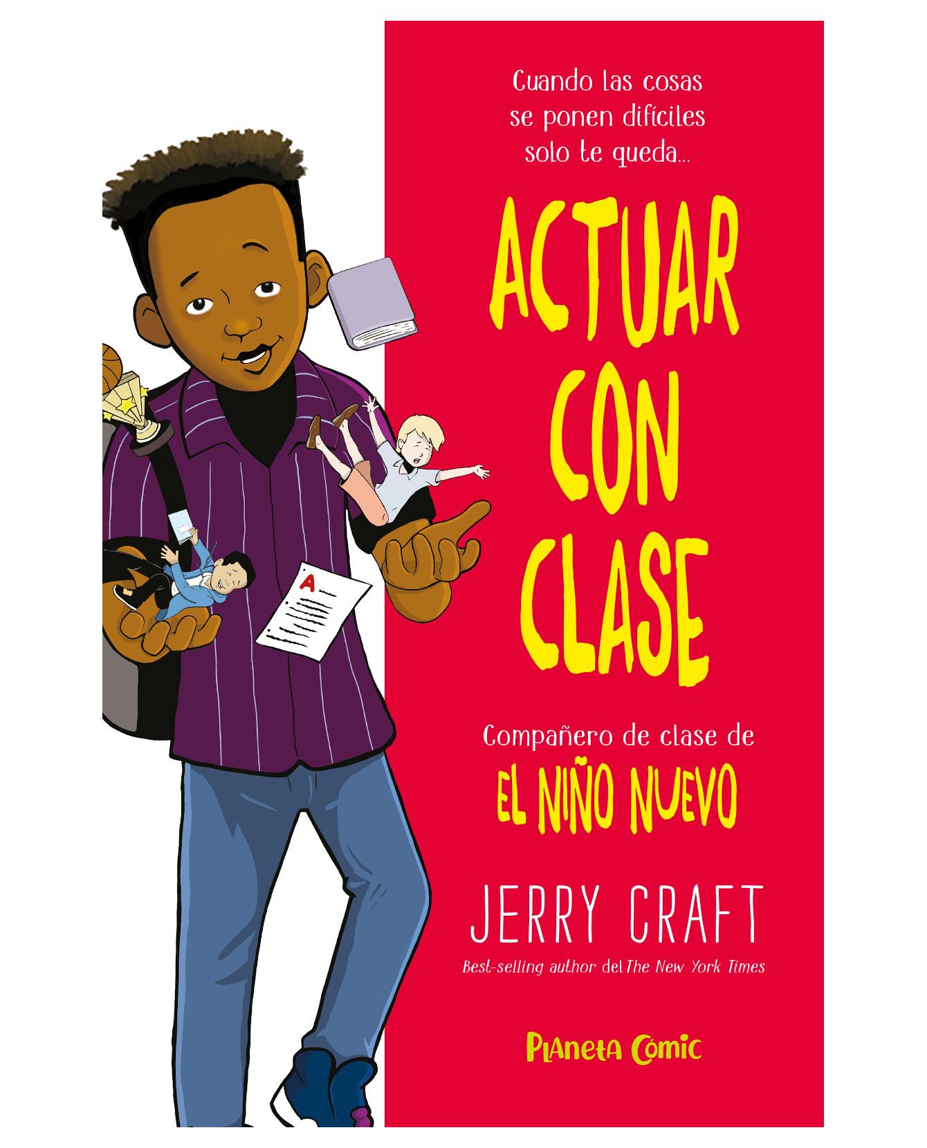 Foto 2 pulgar | Libro Actuar Con Clase- Planeta Cómic - Jerry Craft