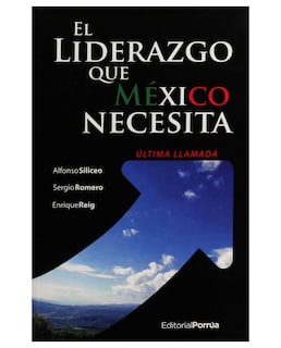 Foto 1 | Libro El Liderazgo Que México Necesita- Editorial Porrúa - Siliceo, Alfonso