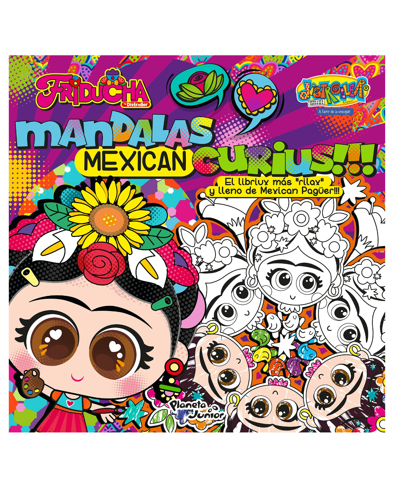 Foto 2 pulgar | Libro Friducha. Mandalas Mexican Cur- Planeta Infantil - Distroller