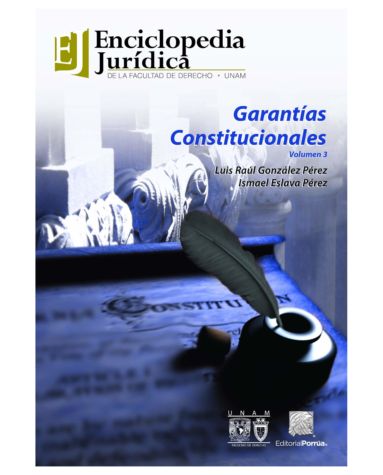 Foto 2 pulgar | Libro Garantías Constitucionales Volumen 3- Editorial Porrúa - González Pérez, Luis Raúl,eslava Pérez, Ismael