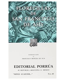 Foto 1 | Libro Florecillas De San Francisco De Asís- Editorial Porrúa - Asís, Francisco De