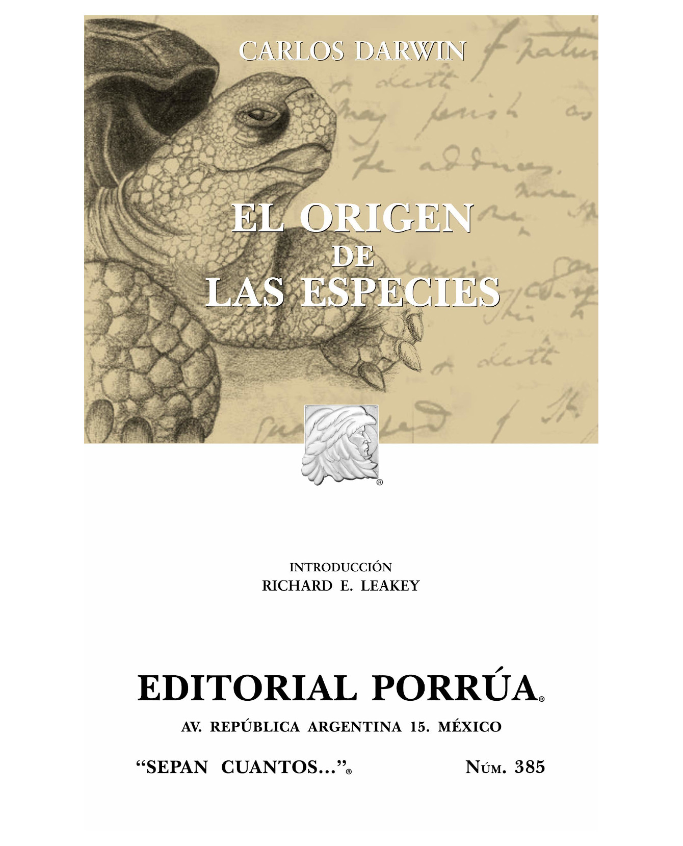 Foto 2 pulgar | Libro El Origen De Las Especies- Editorial Porrúa - Darwin, Carlos