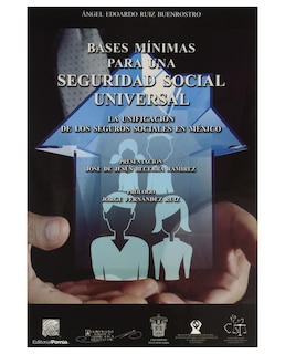 Foto 1 | Libro Bases Mínimas Para Una Seguridad Social Universal- Editorial Porrúa - Ruiz Buenrostro, Ángel Edoardo