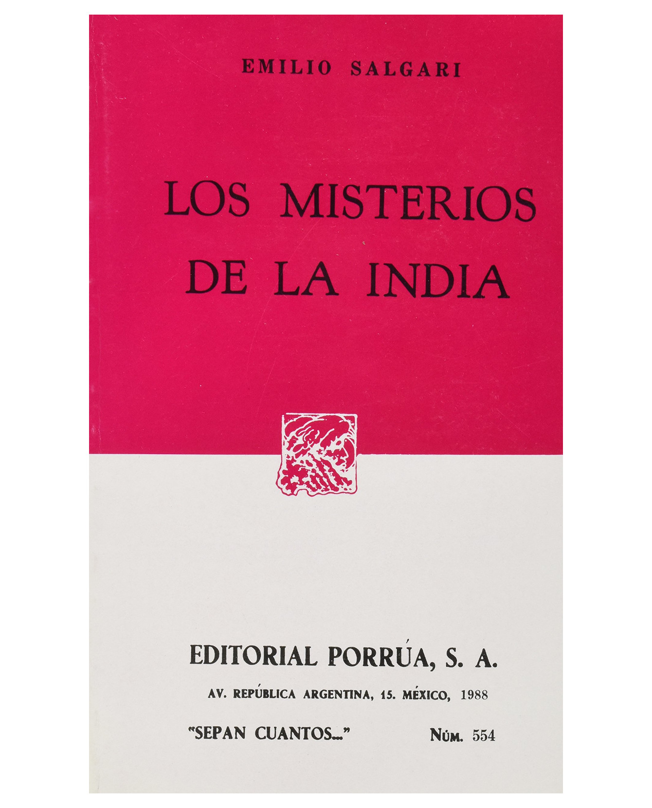 Foto 2 pulgar | Libro Los Misterios De La India- Editorial Porrúa - Salgari Gradara, Emilio Carlo Giuseppe María