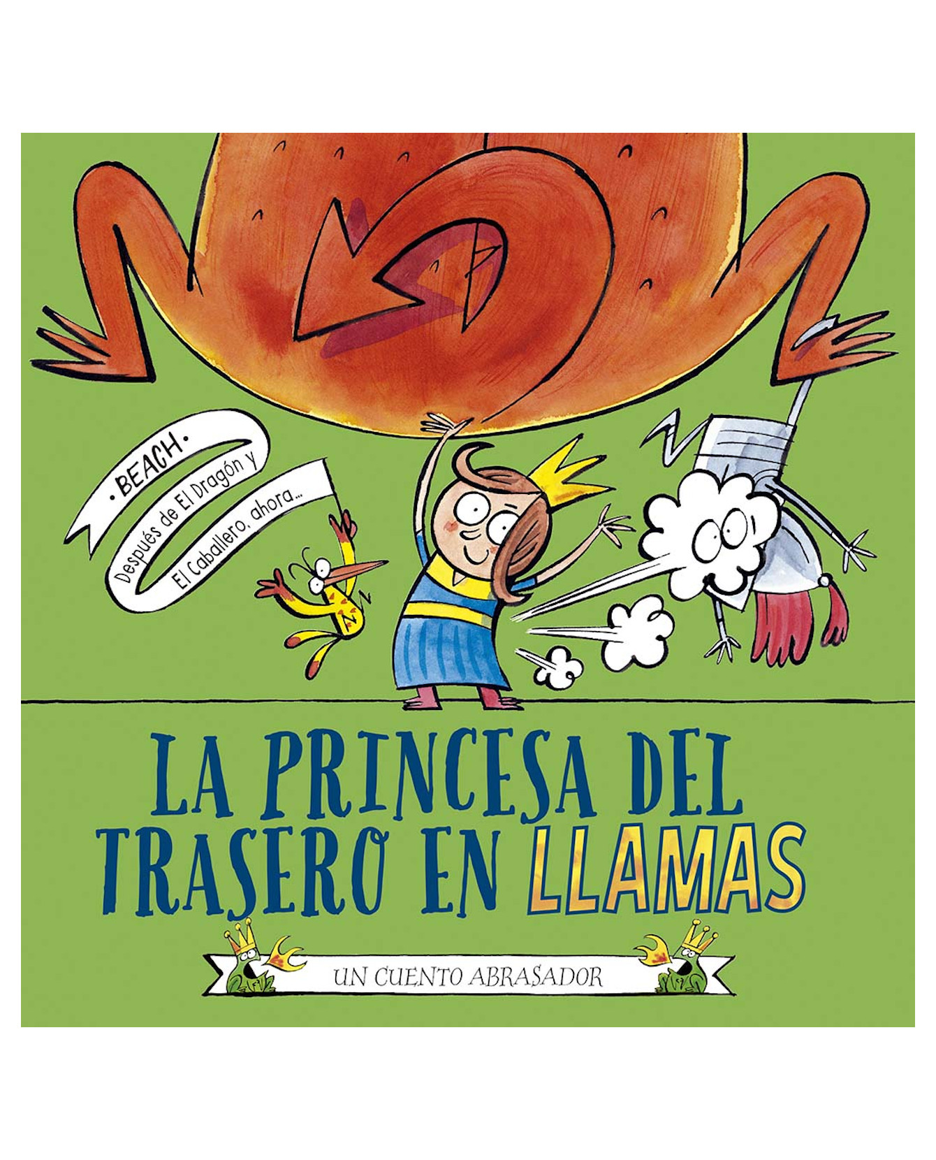 Foto 2 pulgar | Libro La Princesa Del Trasero En Llamas- Picarona-obelisco - Beach