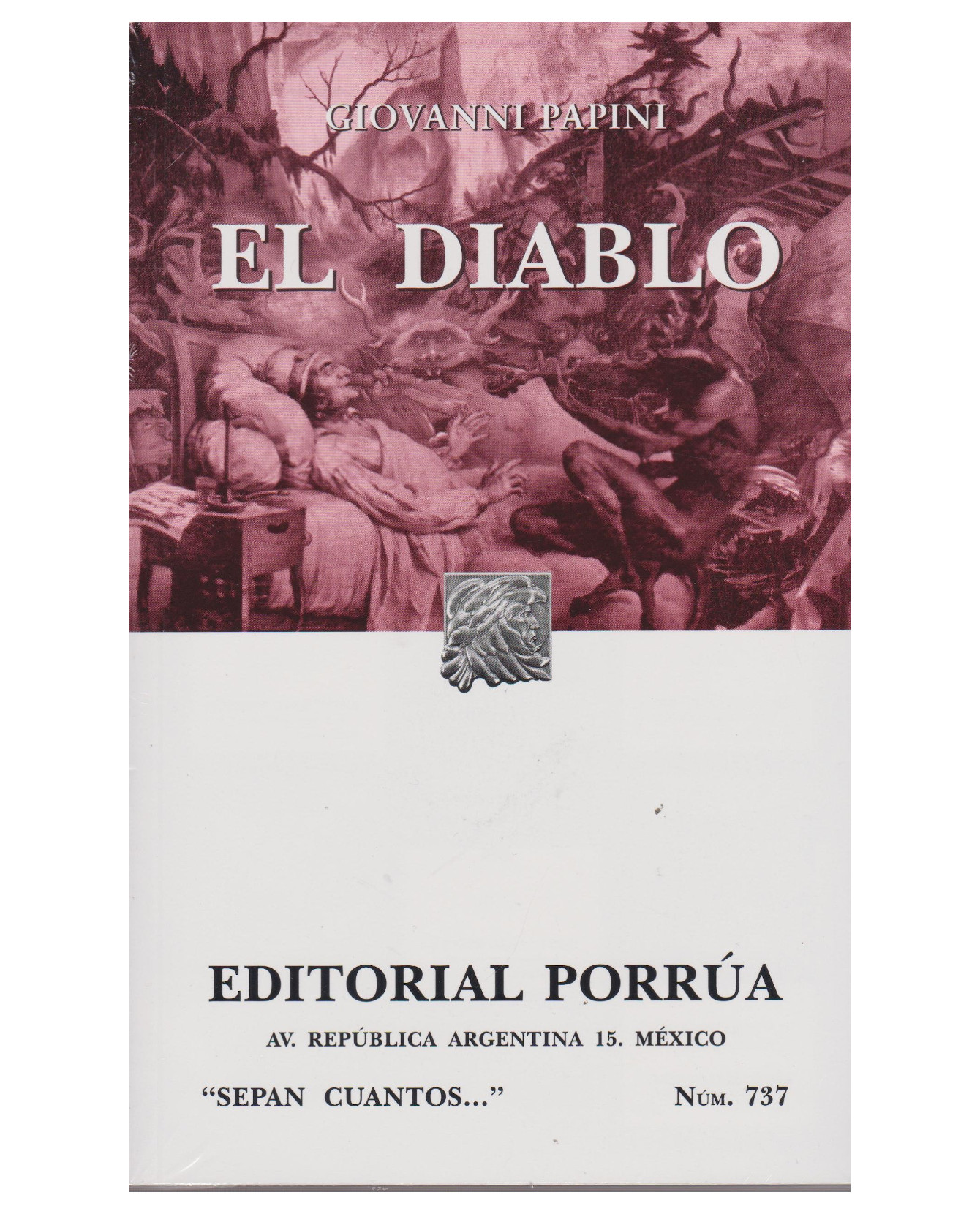 Foto 2 pulgar | Libro El Diablo- Editorial Porrúa - Papini, Giovanni