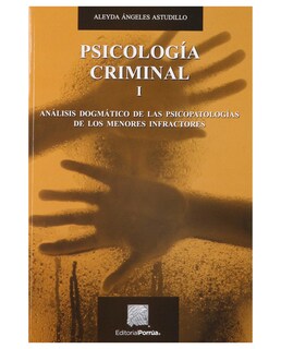 Foto 1 | Libro Psicología Criminal I- Editorial Porrúa - Angeles Astudillo, Aleyda