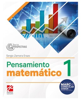 Foto 1 | Libro Pensamiento Matemático 1- Patria Educación - Zamora Erazo Sergio