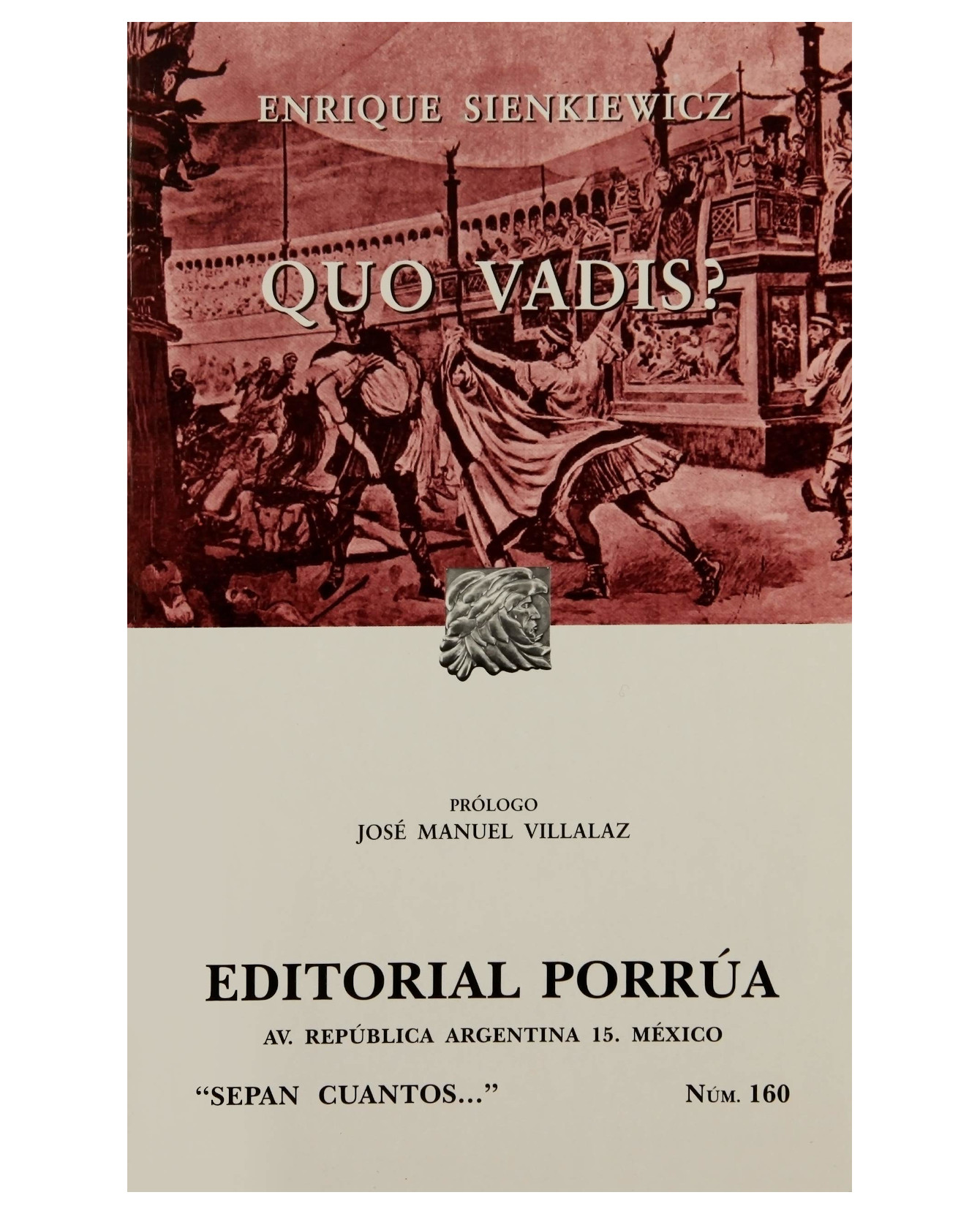 Libro Quo Vadis?- Editorial Porrúa - Sienkiewicz, Enrique