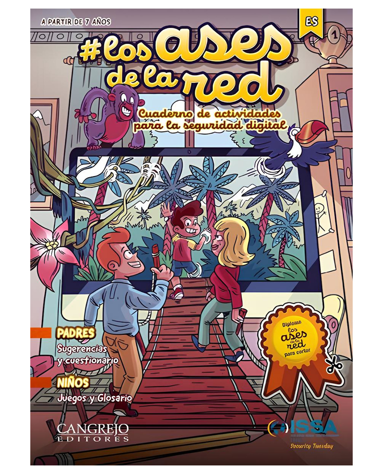 Foto 2 pulgar | Libro Los Ases De La Red- Cangrejo Editores - Rambaldini Diane / Issa France Security