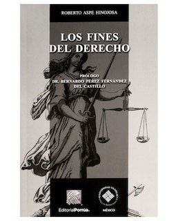 Foto 1 | Libro Los Fines Del Derecho- Editorial Porrúa - Aspe Hinojosa, Roberto