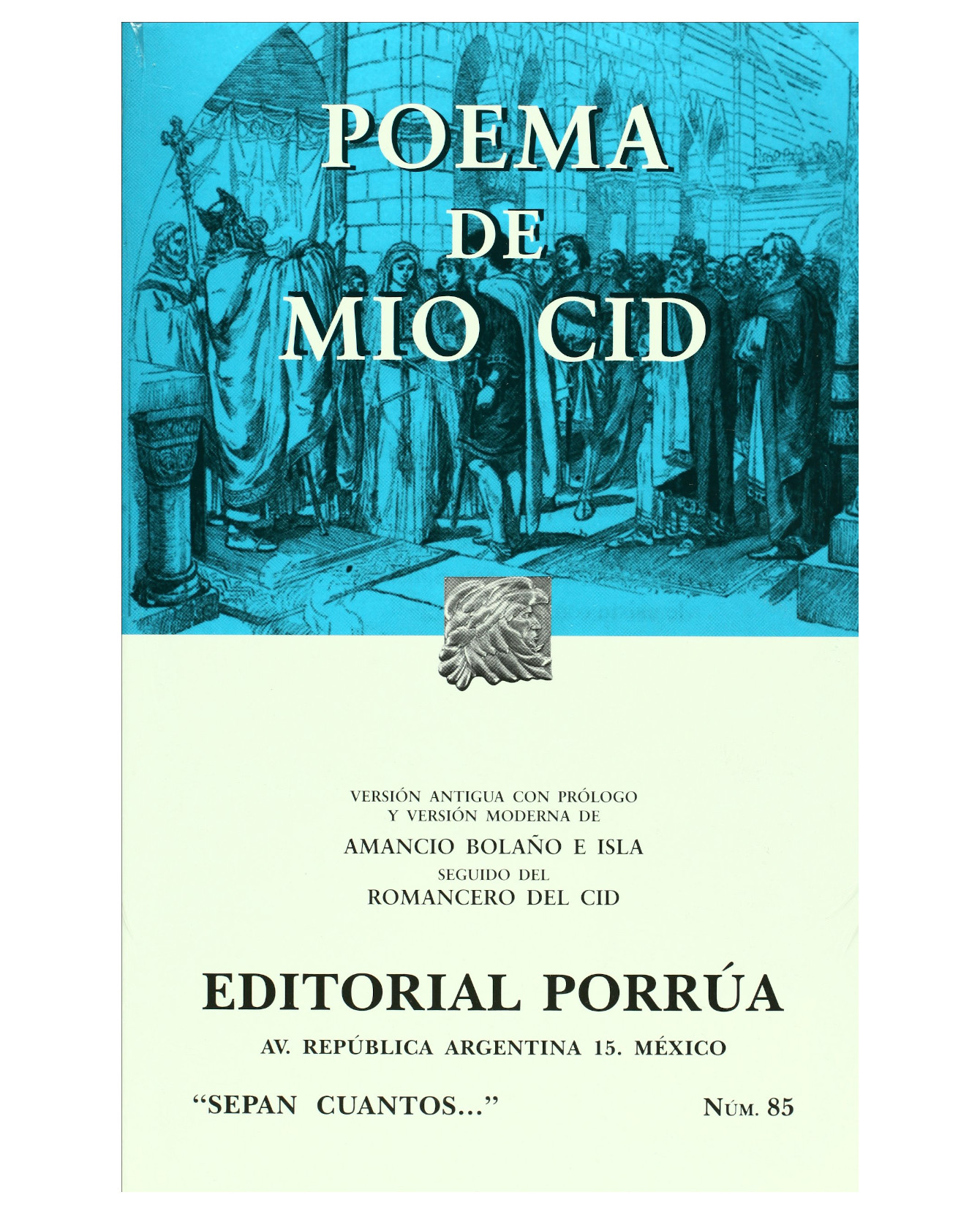 Foto 2 pulgar | Libro Poema Del Mío Cid- Editorial Porrúa - Anónimo