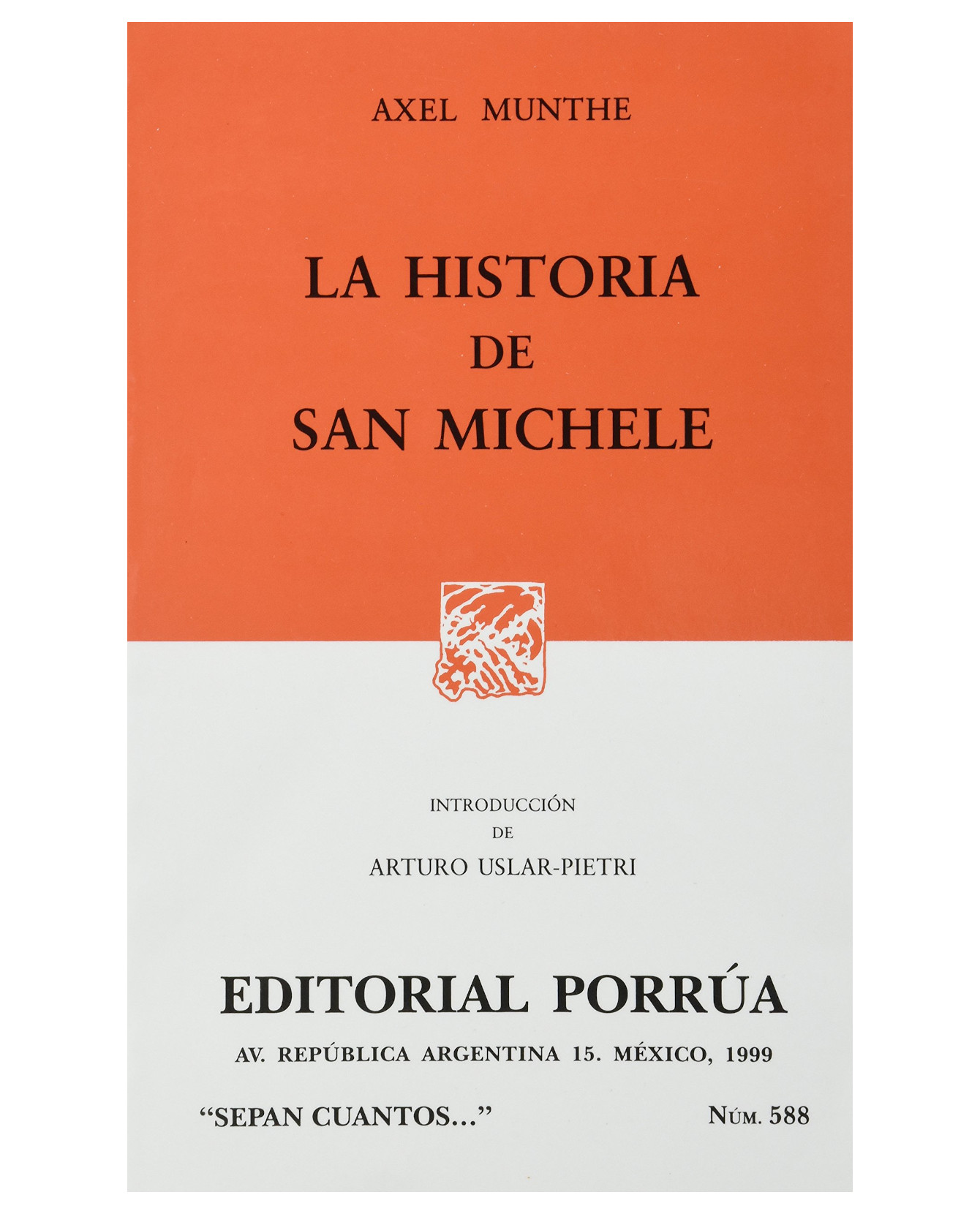 Foto 1 | Libro La Historia De San Michele- Editorial Porrúa - Munthe, Axel