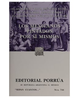 Foto 1 | Libro Los Mexicanos Pintados Por Sí Mismos- Editorial Porrúa - Frías Y Soto, Hilarión