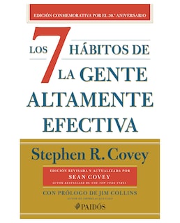 Foto 1 | Libro Los 7 Hábitos De La Gente Altamente Efectiva (30.º Aniversario)- Paidos - Covey, Stephen R.