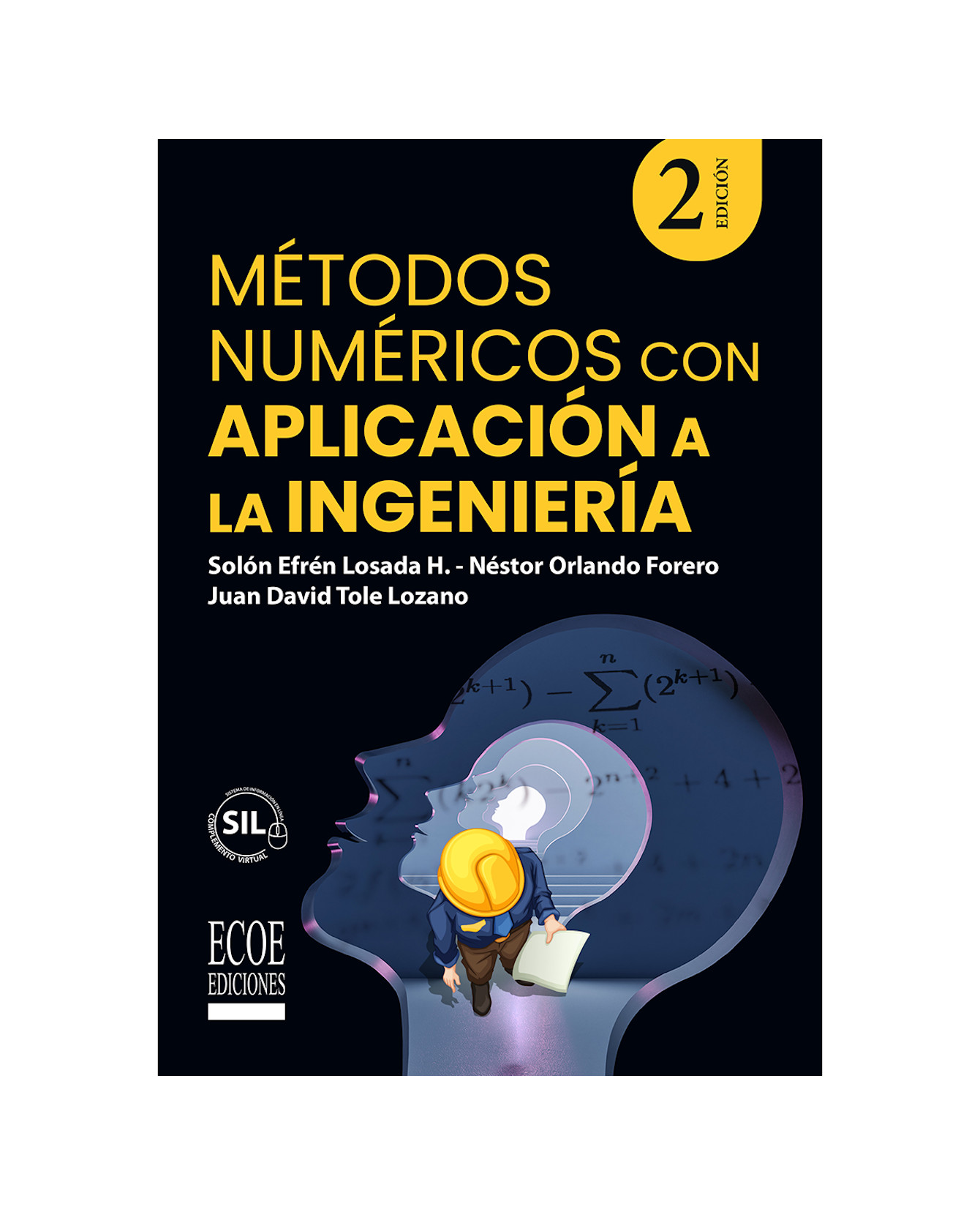 Foto 2 pulgar | Libro Métodos Numéricos Con Aplicación A La Ingeniería- Ecoe - Solón Efrén Losada