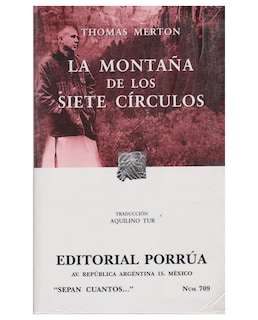 Foto 1 | Libro La Montaña De Los Siete Círculos- Editorial Porrúa - Merton, Thomas
