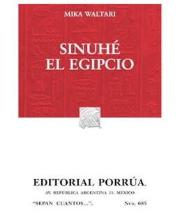 Foto 1 | Libro Sinuhé, El Egipcio- Editorial Porrúa - Waltari, Mika