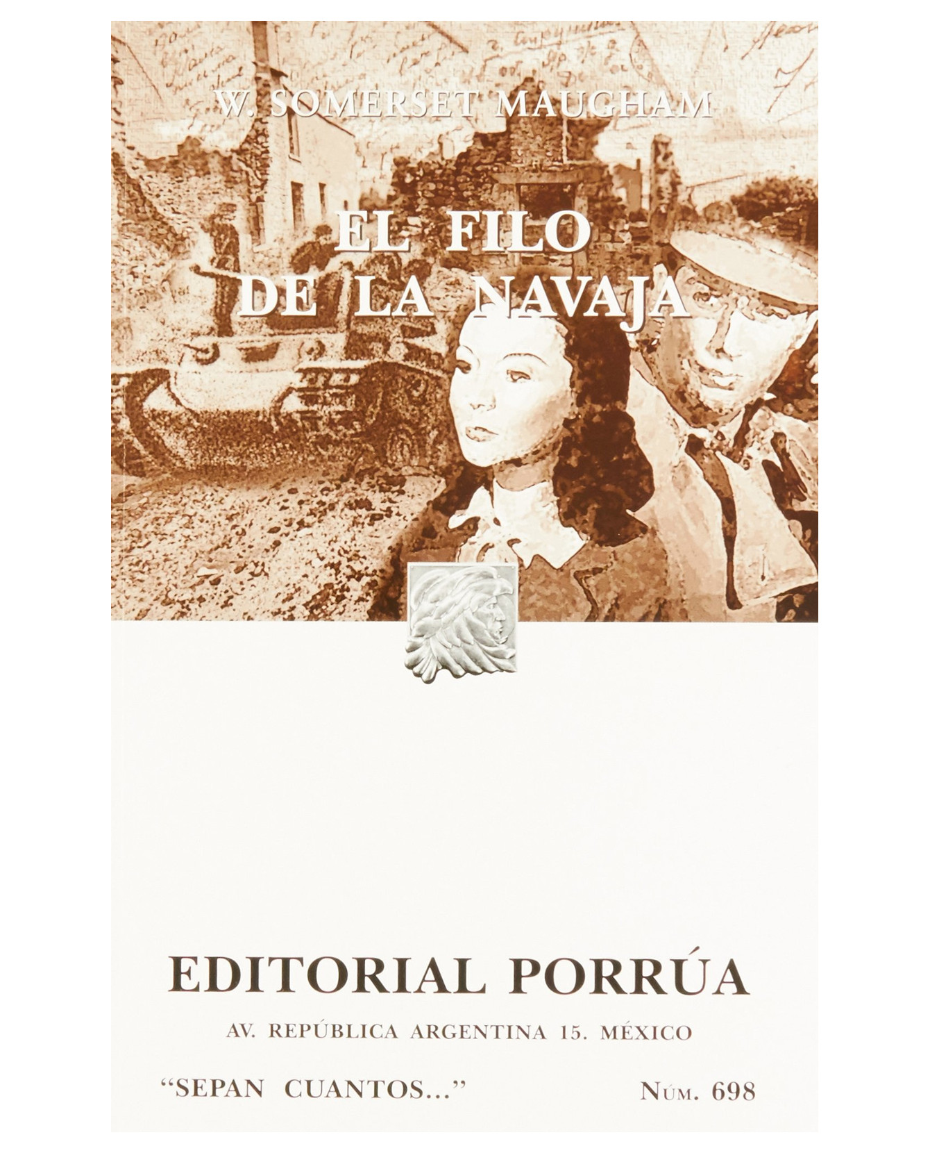 Libro El Filo De La Navaja- Editorial Porrúa - Maugham, William Somerset