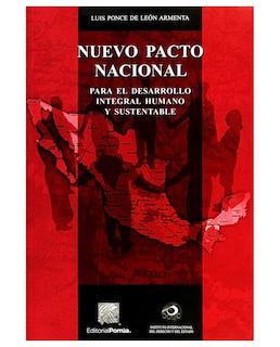 Foto 1 | Libro Nuevo Pacto Nacional- Editorial Porrúa - Ponce De León Armenta, Luis