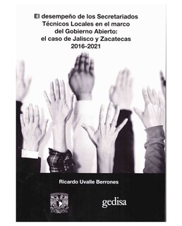 Foto 1 | Libro El Desempeño De Los Secretariados Técnicos Locales En El Marco Del Gobierno- Gedisa - Uvalle Berrones Ricardo