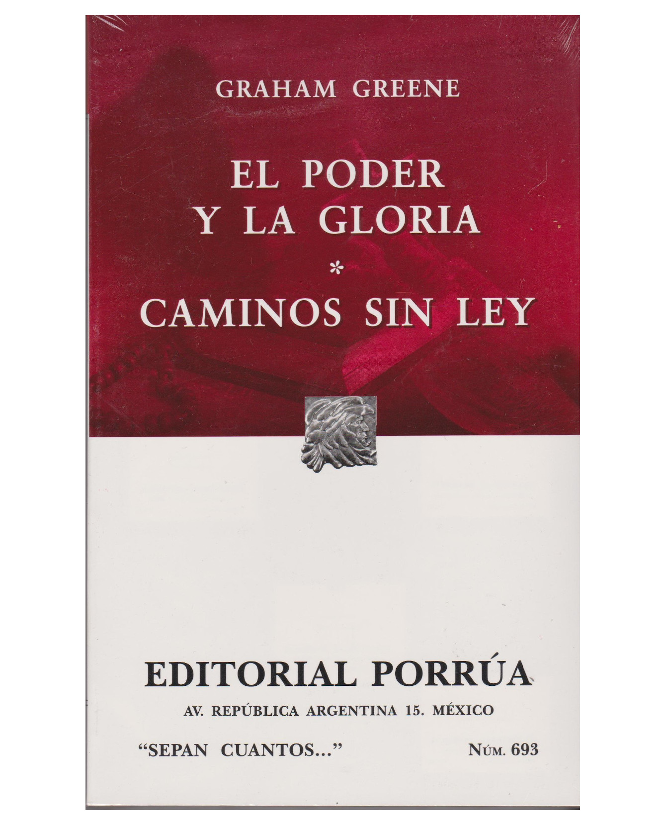Foto 2 pulgar | Libro El Poder Y La Gloria · Caminos Sin Ley- Editorial Porrúa - Greene, Graham