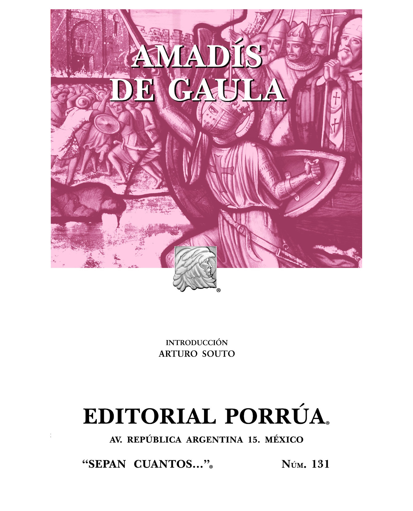 Foto 2 pulgar | Libro Amadís De Gaula- Editorial Porrúa - Rodríguez De Montalvo, Garci
