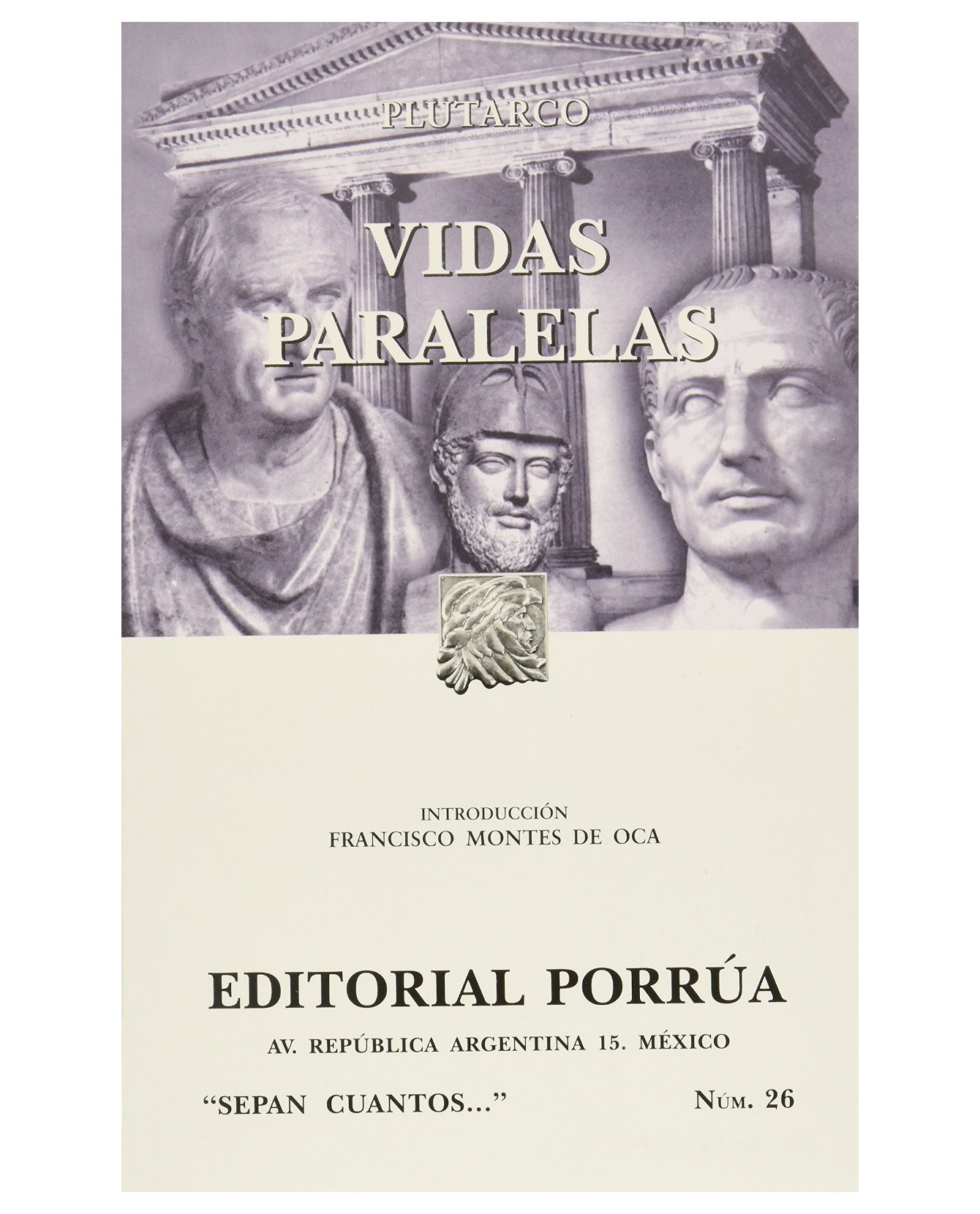 Foto 1 | Libro Vidas Paralelas- Editorial Porrúa - Plutarco
