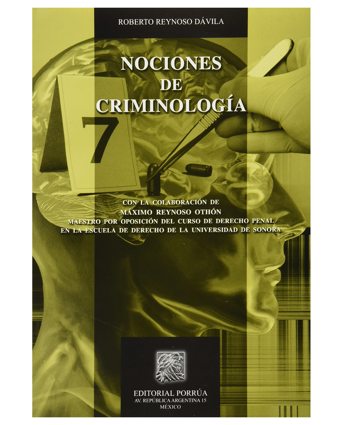 Foto 1 | Libro Nociones De Criminología- Editorial Porrúa - Reynoso Dávila, Roberto