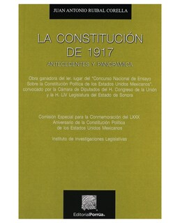Foto 1 | Libro La Constitución De 1917- Editorial Porrúa - Ruibal Corella, Juan Antonio