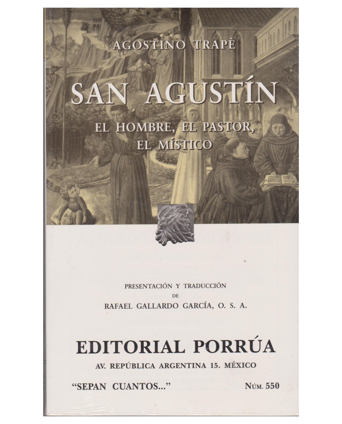 Foto 2 pulgar | Libro San Agustín: El Hombre, El Pastor, El Místico- Editorial Porrúa - Trape, Agostino