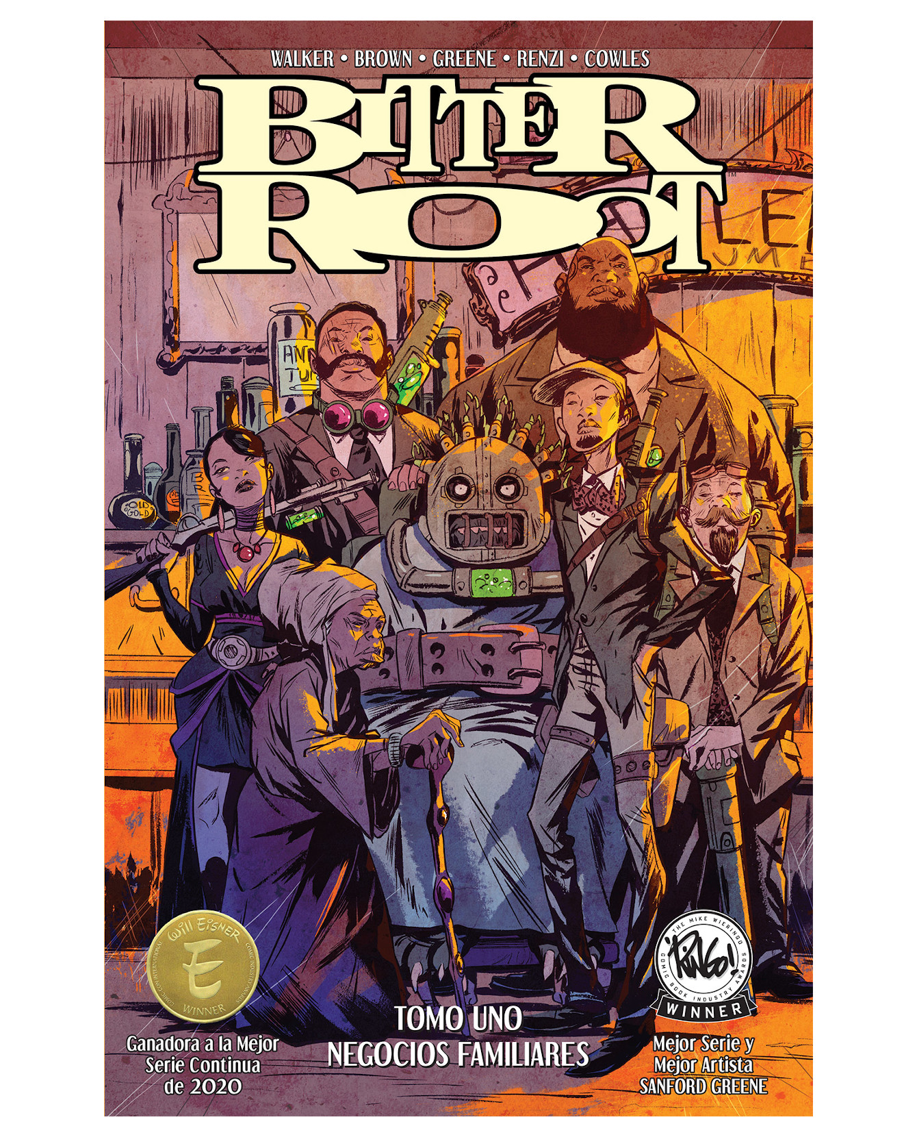 Foto 2 pulgar | Libro Bitter Root: Negocios Familiares 1a- Kamite - David F. Walker, Chuck Brown, Sanford Greene