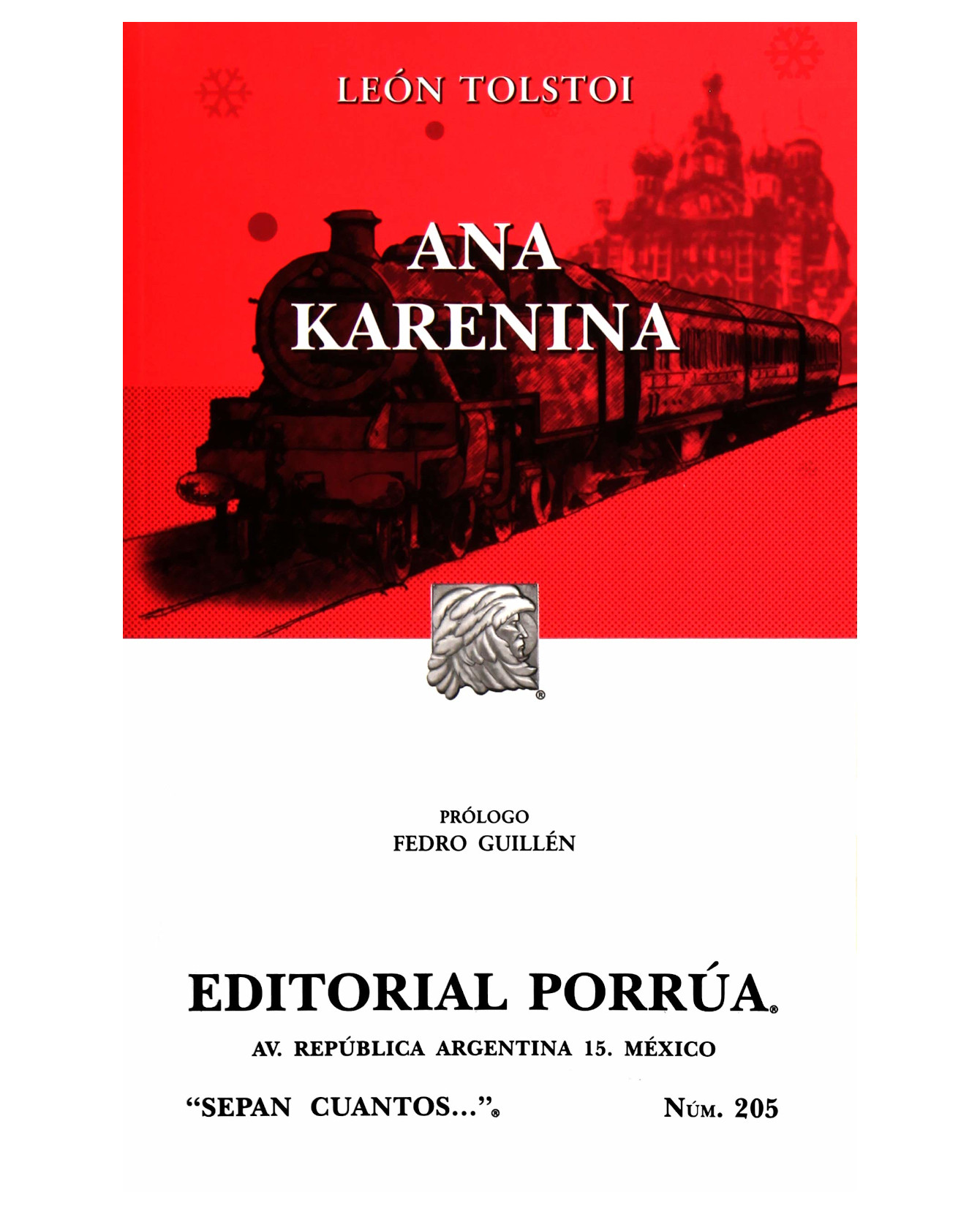 Foto 1 | Libro Ana Karenina- Editorial Porrúa - Tolstói, Lev nikoláievich