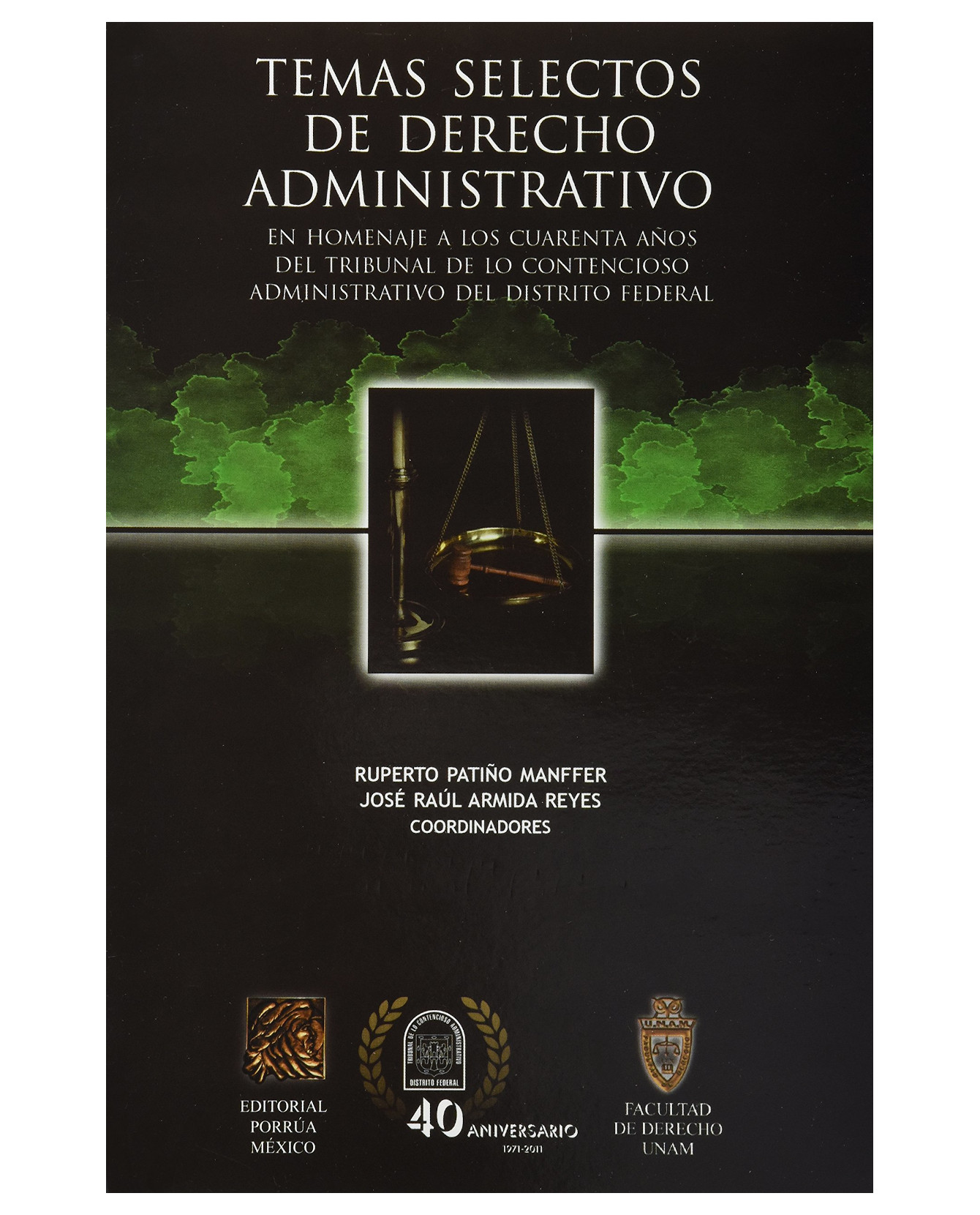 Foto 1 | Libro Temas Selectos De Derecho Administrativo- Editorial Porrúa - Patiño Manffer, Ruperto