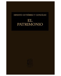 Foto 1 | Libro El Patrimonio- Editorial Porrúa - Gutiérrez Y González, Ernesto