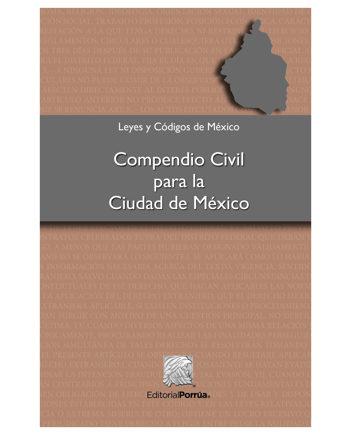 Foto 2 pulgar | Libro Compendio Civil Para La Ciudad De México- Editorial Porrúa - Sin Autor