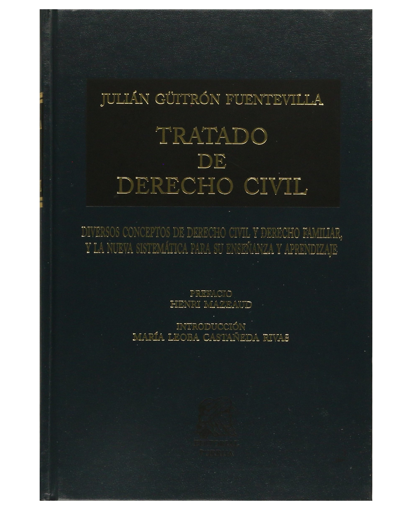 Foto 2 pulgar | Libro Tratado De Derecho Civil Tomo Ii- Editorial Porrúa - Güitrón Fuentevilla, Julián