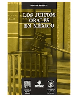 Foto 1 | Libro Los Juicios Orales En México- Editorial Porrúa - Carbonell, Miguel