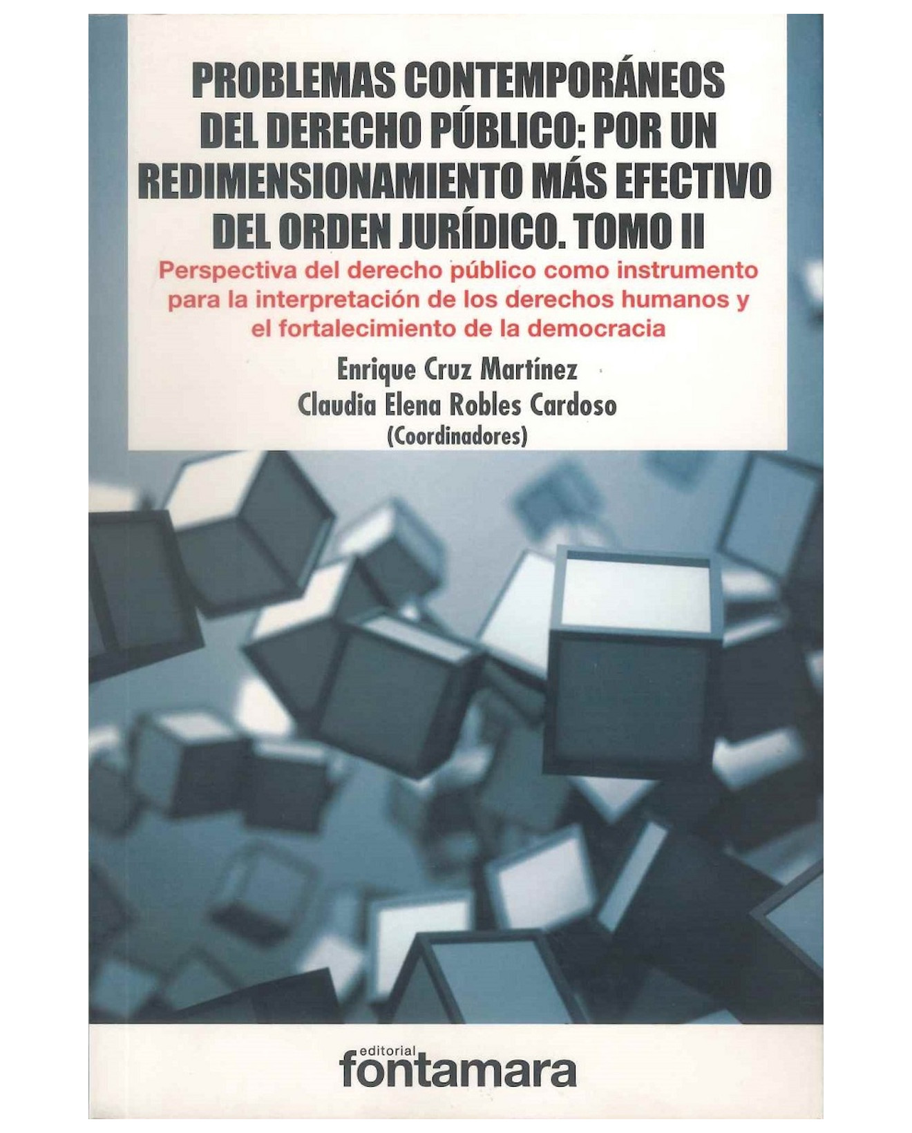 Libro Problemas Contemporáneos Del Derecho Público. Tomo Ii - Fontamara - Enrique Cruz Martínez