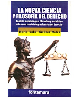 Foto 1 | Libro La Nueva Ciencia Y Filosofía Del Derecho - Fontamara - María Isabel Jiménez Moles