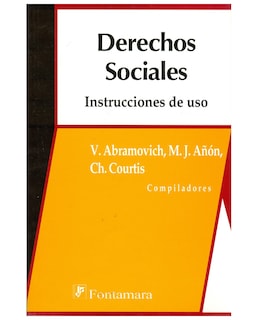 Foto 1 | Libro Derechos Sociales - Fontamara - V. Abramovich, M.j. Añon, Ch. Courtis (comp.)