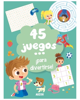 Foto 1 | Libro 45 Juegos Para Divertirse - Auzou - Tafuni, Gabriel