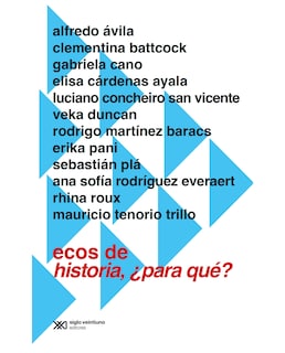 Foto 1 | Libro Ecos De Historia, ¿para Qué? - Siglo Xxi Editores - Avila, Alfredo