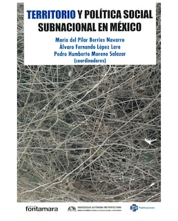 Foto 1 | Libro Territorio Y Política Social Subnacional En México - Fontamara - María Del Pilar Berrios Navarro