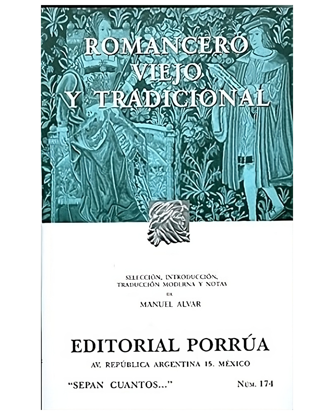 Foto 2 pulgar | Libro Romancero Viejo Y Tradicional - Editorial Porrúa México - Alvar Ezquerra, Manuel